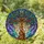 Luminous Tree of Life Stained Glass Artwork, Tiffany Style Jewel Tones & Purple Gold Beads Stained Glass Suncatcher - 1