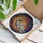 Astronaut Reading on Crescent Moon Tiffany Style Stained Glass Cosmic Nebula Stars Stained Glass Suncatcher - 3