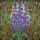 Delphinium Flowers Stained Glass Mosaic Art Tiffany Style Glowing Jewel Tones Window Stained Glass Suncatcher - 5