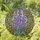 Delphinium Flowers Stained Glass Mosaic Art Tiffany Style Glowing Jewel Tones Window Stained Glass Suncatcher - 1