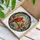 Cardinal Birds Stained Glass Style - Red Berries Blue Leaves Nature Window Decor Gift Stained Glass Suncatcher - 3