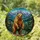 Brown Bear Stained Glass Mountain Forest - Tiffany Style Wildlife Nature Art Decor Stained Glass Suncatcher - 1