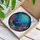 Highly Detailed Underwater Coral Reef Fish Stained Glass - Translucent Marine Life Stained Glass Suncatcher - 3