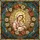 Virgin Mary Baby Jesus Tiffany Style Stained Glass Rose Wreath Mosaic Art Stained Glass Suncatcher - 5