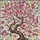 Detailed Edge-to-Edge Cherry Blossom Tree Stained Glass Mosaic Pink Blossoms Tiffany Style Jewel Tones Stained Glass Suncatcher - 5