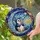 Chubby Penguin Moon Star Fishing Rod Tiffany Stained Glass Jewel Tone Night Sky Art Stained Glass Suncatcher - 2