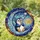 Chubby Penguin Moon Star Fishing Rod Tiffany Stained Glass Jewel Tone Night Sky Art Stained Glass Suncatcher - 1
