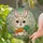 Smiling Chubby Rabbit Carrot Tiffany Stained Glass Mosaic Garden Floral Art Decor Stained Glass Suncatcher - 2