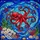 Red Octopus Stained Glass - Underwater Ocean Life Tiffany Style Jewel Tones Art Stained Glass Suncatcher - 5