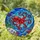 Red Octopus Stained Glass - Underwater Ocean Life Tiffany Style Jewel Tones Art Stained Glass Suncatcher - 1