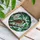 Sparrow Bird Stained Glass Mosaic Art - Tree Branch Leaves Pink Flower Colorful Design Stained Glass Suncatcher - 3