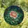 Glowing Peony Flower Stained Glass Mosaic - Tiffany Inspired Garden Window Art Stained Glass Suncatcher - 1