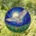 Majestic Barn Owl in Flight Full Moon Celestial Night Sky Tiffany Stained Glass Art Stained Glass Suncatcher - 1