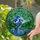 Blue Jay Stained Glass River Forest Foliage - Tiffany Style Nature Bird Watcher Present Stained Glass Suncatcher - 2