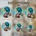 Colorful Duck Head Stained Glass, Orange Beak & Blue Eye - Tiffany Teal Mosaic Art Gift Stained Glass Suncatcher - 4