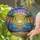 Intricate Sun Palm Trees Ocean Beach Stained Glass Mosaic Tropical Decor Gift Stained Glass Suncatcher - 2