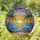 Intricate Sun Palm Trees Ocean Beach Stained Glass Mosaic Tropical Decor Gift Stained Glass Suncatcher - 1