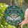 White Swans Heart Stained Glass Tiffany Floral Botanical Mosaic Nocturnal Garden Art Stained Glass Suncatcher - 2