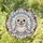 Baby Seal Stained Glass Mosaic - Intricate Geometric Translucent Glass Art Stained Glass Suncatcher - 1