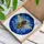 Honey Bee Stained Glass Art - Intricate Tiffany Style Hexagonal Mosaic Nature Gift Stained Glass Suncatcher - 3