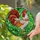 Rooster Stained Glass Tiffany Art Mosaic - Intricate Jewel Tones Translucent Decor Stained Glass Suncatcher - 2