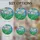 Seven Lotus Flowers Lily Pads Pond Shimmering Waves - Tiffany Style Stained Glass Decor Stained Glass Suncatcher - 4