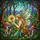 Fairy Butterfly Dandelion Mushroom Forest - Glowing Tiffany Style Mosaic Art Stained Glass Suncatcher - 5