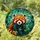 Red Panda Stained Glass, Tiffany Style Intricate Mosaic, Rich Glowing Jewel Tones Stained Glass Suncatcher - 1