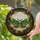 Majestic Moth Stained Glass Moon Flowers - Tiffany Style Glass Jewel Tone Insect Art Stained Glass Suncatcher - 2