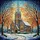 Snowy Church Cathedral, Winter Landscape Stained Glass Art, Christmas Holiday Decor Gift Stained Glass Suncatcher - 5