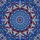 Intricate Floral Star Mandala Jewel Tone Stained Glass Mosaic Art Window Ornament Stained Glass Suncatcher - 5