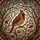 Northern Cardinal Stained Glass Mosaic Red Berries Bare Tree Branches - Tiffany Jewel Tone Art Stained Glass Suncatcher - 5