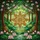 Golden Amber Celtic Knot Flower Water Lilies Blossoming Forest Enchanted Grove Art Stained Glass Suncatcher - 5