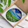 Dandelion Field Rolling Hills Tiffany Stained Glass Cloudy Sky Landscape Mosaic Stained Glass Suncatcher - 3