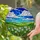 Dandelion Field Rolling Hills Tiffany Stained Glass Cloudy Sky Landscape Mosaic Stained Glass Suncatcher - 2