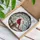Red Cardinal on Snow Covered Fence Post - Tiffany Stained Glass Winter Home Decor Gift Stained Glass Suncatcher - 3