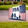 USA 250 Years Strong Family Silhouette - Distressed American Flag Anniversary Yard Sign - 3