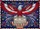 Stained Glass Bald Eagle Flag 1776-2026 - USA 250th Anniversary Patriotic Gift Yard Sign - 6