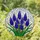 Grape Hyacinth Muscari Flowers Tiffany Style Stained Glass Mosaic Window Art Decor Stained Glass Suncatcher - 1