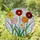 Stained Glass Floral Bouquet Dahlia Zinnia Flowers - Tiffany Style Mosaic Jewel Tone Art Stained Glass Suncatcher - 1