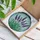 Purple Lavender Flowers Stained Glass Mosaic Art - Emerald Green Leaves Jewel Tones Stained Glass Suncatcher - 3