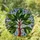 Tiffany Stained Glass Leaf Mosaic - Intricate Jewel Tone Green Leaves High Contrast Artwork Stained Glass Suncatcher - 1