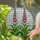 Foxglove Flowers Stained Glass Art - Botanical Garden Tiffany Style Window Decor Stained Glass Suncatcher - 2