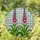 Foxglove Flowers Stained Glass Art - Botanical Garden Tiffany Style Window Decor Stained Glass Suncatcher - 1
