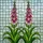 Foxglove Flowers Stained Glass Art - Botanical Garden Tiffany Style Window Decor Stained Glass Suncatcher - 5