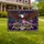 Bald Eagle American Flag 1776-2026 - USA 250th Anniversary Gold Laurel Gift for Dad Yard Sign - 1