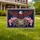 Bald Eagle American Flag 1776-2026 - USA 250th Anniversary Gold Emblem Yard Sign - 1