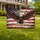 Bald Eagle American Flag 1776-2026 One Nation Under God Rosary Cross - 250th Anniversary Yard Sign - 1