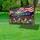 American Flag Rising Sun Wildflowers Patriotic - USA 250th Anniversary Liberty Justice Art Yard Sign - 4