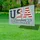 USA Flag Letters Freedom EST. 1776 Patriotic - 250th Anniversary 1776-2026 Independence Day Yard Sign - 4